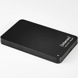 Intenso Memory Play 2 TB, Externe Festplatte (schwarz, extern, USB-A 3.2 Gen 1 (5 Gbit/s))