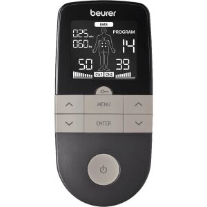Beurer Digital TENS/EMS EM 1 RELIEF+ (anthrazit, Elektrostimulationsgerät)