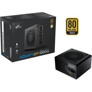 Fortron ADVAN GM 1000W (1x 12-Pin High Power GPU, 4x PCIe, Kabelmanagement, 1000 Watt)