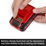Einhell Akku Power-X-Change Plus TWIN-PACK 18Volt 3,0Ah (rot/schwarz, 2 Stück, ohne Ladegerät)