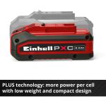 Einhell Akku Power-X-Change Plus TWIN-PACK 18Volt 3,0Ah (rot/schwarz, 2 Stück, ohne Ladegerät)