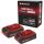 Einhell Akku Power-X-Change Plus TWIN-PACK 18Volt 3,0Ah (rot/schwarz, 2 Stück, ohne Ladegerät)