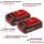 Einhell Akku Power-X-Change Plus TWIN-PACK 18Volt 3,0Ah (rot/schwarz, 2 Stück, ohne Ladegerät)