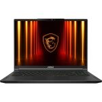 MSI Stealth A16 AI+ A3XWIG-043 AMD Ryzen AI 9 HX 370 Laptop 40,6 cm (16") Quad HD+ 32 GB LPDDR5x-SDRAM 2 TB SSD NVIDIA GeForce RTX 5080 Wi-Fi 7 (802.11be) Windows 11 Home Schwarz