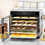 Rommelsbacher Dörrautomat DA 950 (edelstahl/schwarz, 600 Watt, Dörrfläche 30,5cm x 33cm pro Ebene)