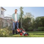Einhell Power X-Change Akku-Rasenmäher-Set GE-CM 18/30 + Rasentrimmer GE-CT 18 (rot/schwarz, Li-Ionen Akku 4,0Ah)