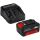 Einhell Power X-Change Akku-Rasenmäher-Set GE-CM 18/30 + Rasentrimmer GE-CT 18 (rot/schwarz, Li-Ionen Akku 4,0Ah)