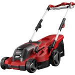 Einhell Power X-Change Akku-Rasenmäher GE-CM 36/37 Li, 36Volt (2x18V) (rot/schwarz, 2x Li-Ionen Plus Akku 4,0Ah)