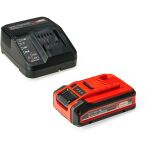 Einhell Power X-Change Akku-Rasenmäher GE-CM 36/37 Li, 36Volt (2x18V) (rot/schwarz, 2x Li-Ionen Plus Akku 4,0Ah)