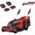Einhell Power X-Change Akku-Rasenmäher GE-CM 36/37 Li, 36Volt (2x18V) (rot/schwarz, 2x Li-Ionen Plus Akku 4,0Ah)