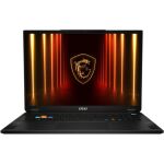 MSI Stealth 18 HX AI A2XWIG-042 Intel Core Ultra 9 275HX Laptop 45,7 cm (18") UHD+ 64 GB DDR5-SDRAM 2 TB SSD NVIDIA GeForce RTX 5080 Wi-Fi 7 (802.11be) Windows 11 Pro Schwarz