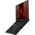 MSI Stealth 18 HX AI A2XWIG-042 Intel Core Ultra 9 275HX Laptop 45,7 cm (18") UHD+ 64 GB DDR5-SDRAM 2 TB SSD NVIDIA GeForce RTX 5080 Wi-Fi 7 (802.11be) Windows 11 Pro Schwarz