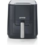 Gorenje Heißluftfritteuse AF1350DWB (schwarz, 1.350 Watt, Korb 5,4 Liter, mit Sichtfenster)