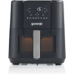 Gorenje Heißluftfritteuse AF1350DWB (schwarz, 1.350 Watt, Korb 5,4 Liter, mit Sichtfenster)