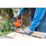 BLACK+DECKER Stichsäge BES602 (orange/schwarz, 400 Watt)
