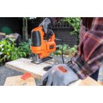BLACK+DECKER Stichsäge BES602 (orange/schwarz, 400 Watt)