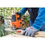 BLACK+DECKER Stichsäge BES602 (orange/schwarz, 400 Watt)