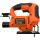 BLACK+DECKER Stichsäge BES602 (orange/schwarz, 400 Watt)