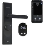 Shelly LOQED Smart Lock, elektronisches Türschloss (schwarz)
