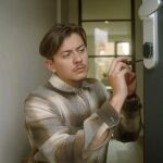 Shelly LOQED Smart Lock, elektronisches Türschloss (schwarz)