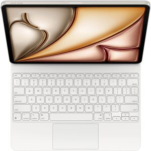 Apple Magic Keyboard für das 13" iPad Air (M3) (weiß, US-Layout, Scherenmechanik)