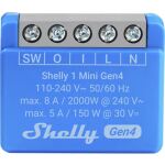 Shelly 1 Mini Gen4 Intelligenter Schalter 1P Blau