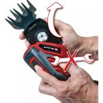 Einhell Akku-Grasschere/ -Strauchschere GC-CG 3,6/70 Li WT (schwarz/rot, Li-Ionen Akku 2,0Ah)