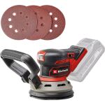 Einhell Professional Akku-Exzenterschleifer TP-RS 18/32 Li BL-Solo, 18Volt (rot/schwarz, ohne Akku und Ladegerät)