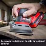 Einhell Professional Akku-Exzenterschleifer TP-RS 18/32 Li BL-Solo, 18Volt (rot/schwarz, ohne Akku und Ladegerät)