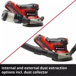 Einhell Professional Akku-Exzenterschleifer TP-RS 18/32 Li BL-Solo, 18Volt (rot/schwarz, ohne Akku und Ladegerät)