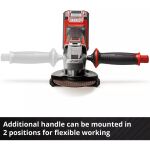 Einhell Power X-Change Akku-Winkelschleifer TE-AG 18/115-2 Li - Solo, 18Volt (rot/schwarz, ohne Akku und Ladegerät)