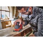 Einhell Power X-Change Akku-Faust-Schwingschleifer TE-OS 18/113 Li-Solo, 18Volt (rot/schwarz, ohne Akku und Ladegerät)