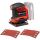 Einhell Power X-Change Akku-Faust-Schwingschleifer TE-OS 18/113 Li-Solo, 18Volt (rot/schwarz, ohne Akku und Ladegerät)