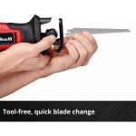 Einhell Power X-Change Akku-Universal-Säbelsäge TE-AP 18/13 Li - Solo, 18Volt (rot/schwarz, ohne Akku und Ladegerät)