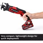 Einhell Power X-Change Akku-Universal-Säbelsäge TE-AP 18/13 Li - Solo, 18Volt (rot/schwarz, ohne Akku und Ladegerät)