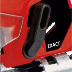 Einhell Power X-Change Akku-Stichsäge TC-JS 18/70 Li, 18Volt (rot/schwarz, Li-Ionen Akku 2,5Ah, Koffer E-Box Basic)