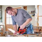 Einhell Power X-Change Akku-Stichsäge TC-JS 18/70 Li, 18Volt (rot/schwarz, Li-Ionen Akku 2,5Ah, Koffer E-Box Basic)