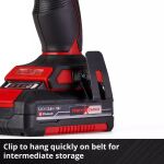Einhell Professional Akku-Schlagbohrschrauber TP-CD 18/70 Li-i BL - Solo, 18Volt (schwarz/rot, ohne Akku und Ladegerät)
