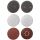 Einhell Gitter-Schleifblatt-Set für Trockenbauschleifer, Ø 225mm (15-teilig, Körnung 80 und 120, für Wand- und Betonschleifer TE-DW 225 X)