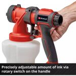 Einhell Power X-Change Akku-Farbsprühsystem TE-SY 18/90 Li-Solo, 18Volt (rot/schwarz, ohne Akku und Ladegerät)