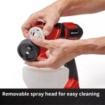 Einhell Power X-Change Akku-Farbsprühsystem TE-SY 18/90 Li-Solo, 18Volt (rot/schwarz, ohne Akku und Ladegerät)