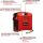 Einhell Akku-Koffer-Kompressor TE-AC 36/8 Li OF Set - Solo, 36Volt (2x18V) (rot, ohne Akku und Ladegerät)