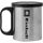 Einhell Kaffeetasse, für Akku-Kaffeemaschine TE-CF 18 Li-Solo (edelstahl/schwarz, 240 ml, inkl. Deckel)