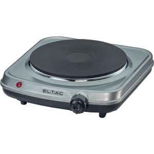 Rommelsbacher Einzelkochplatte ELTAC EK 18 (silber/schwarz, 1.500 Watt, Kochfläche Ø 18cm)