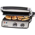 Rommelsbacher Kontaktgrill KG 2020 (edelstahl/schwarz,...