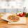 Rommelsbacher Pizzastein / Brotbackstein-Set PS 16 (beige, 35 x 35cm, mit Holzschaufel)