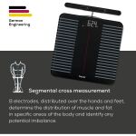 Beurer Diagnosewaage BF 990 mit Handteil (schwarz, WIFI / Bluetooth)