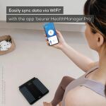 Beurer Diagnosewaage BF 990 mit Handteil (schwarz, WIFI / Bluetooth)
