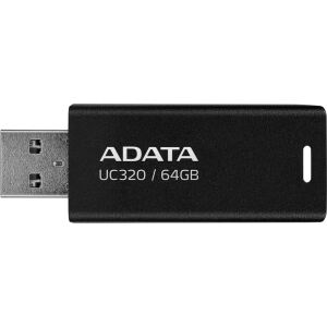 ADATA UC320 USB-Stick 64 GB USB Typ-A 3.2 Gen 1 (3.1 Gen 1) Schwarz