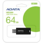 ADATA UC320 USB-Stick 64 GB USB Typ-A 3.2 Gen 1 (3.1 Gen 1) Schwarz